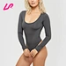 Upgrade your wardrobe with a scoop neck bodysuit. Our stylish and versatile jumpsuit is perfect for any occasion. Shop now for a range of sizes and styles to add a sophisticated touch to your look.